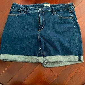 Women’s denim shorts. Purchased at lane Bryant